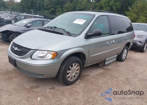 2003 Chrysler Town & Country Lx из США, поврежденный, VIN 2C4GP44L03R322024